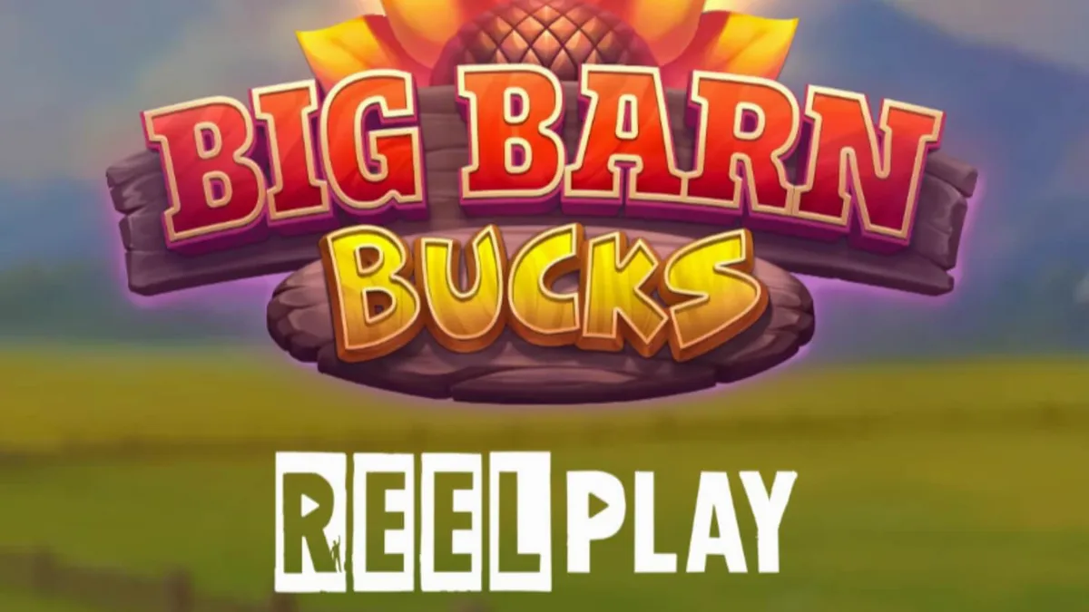Big Barn Bucks slot game interface na may mga hayop at farm theme